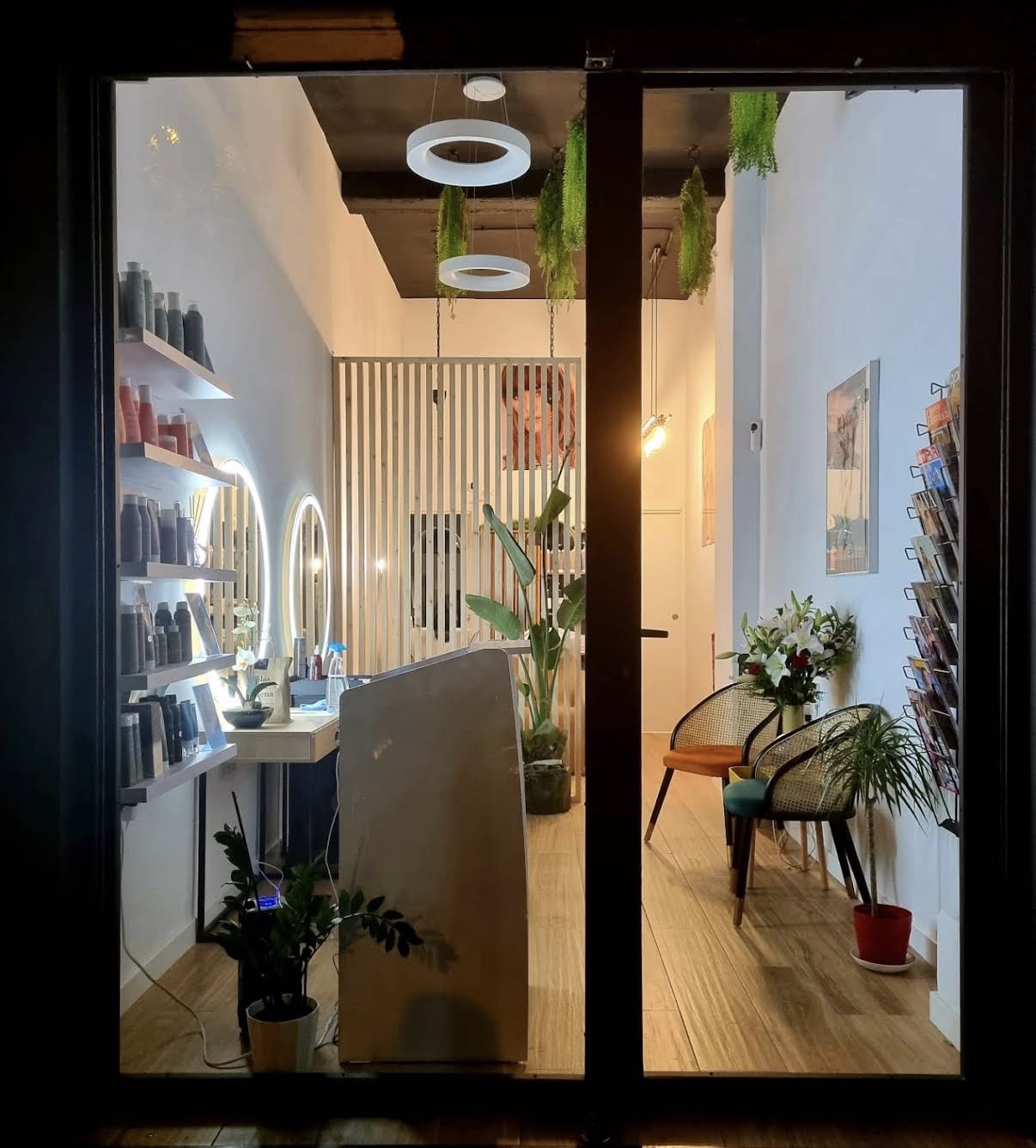 Resultado de coloración en Salón Manu Fdez